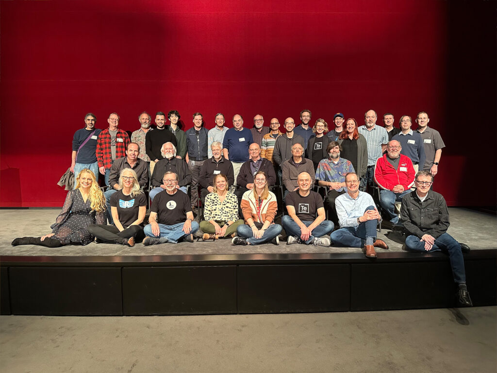 Pixar RenderMan people at IEEE award for Renderman