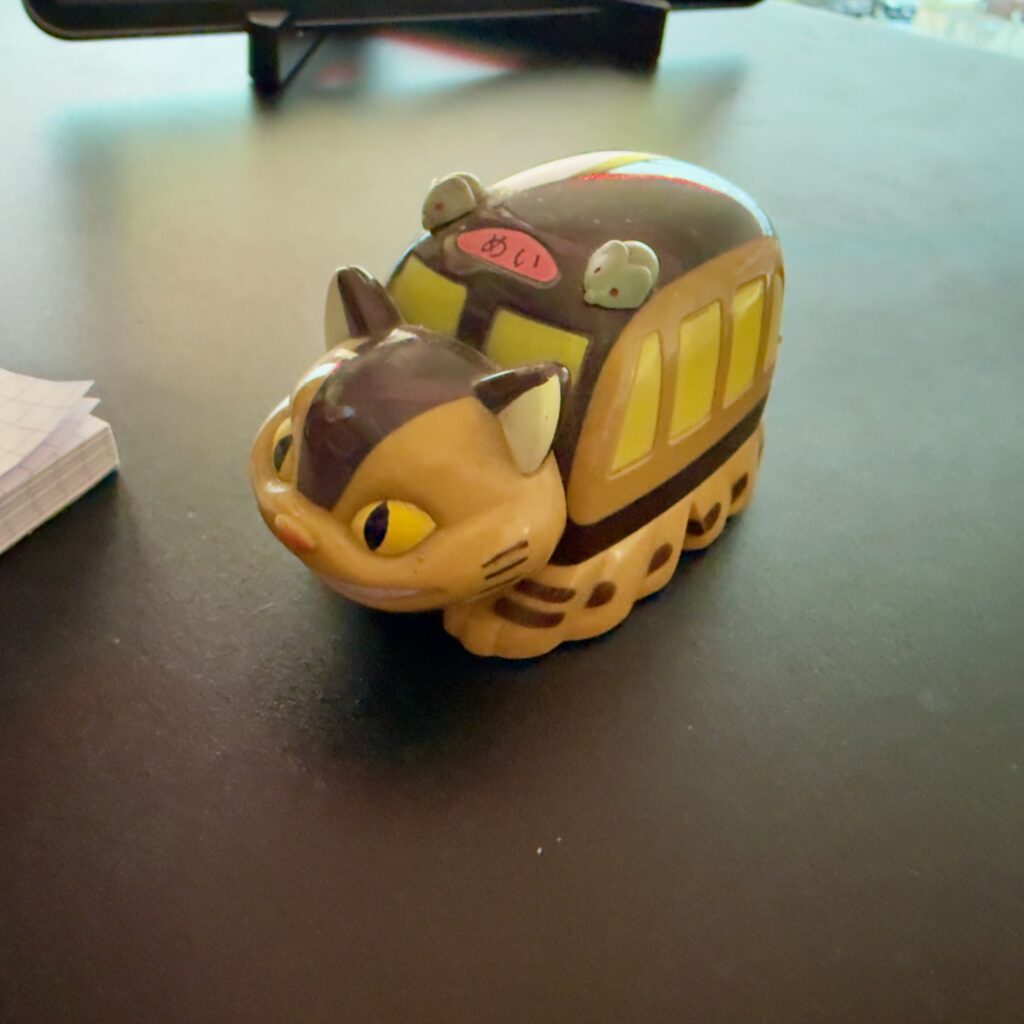 Hayao Miyazaki gave me this Cat Bus. No you can't have it.